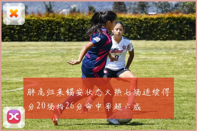 胖虎归来锡安状态火热七场连续得分20场均26分命中率超六成